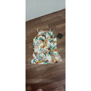 NWT Ellen Tracy bathing suit top Tankini Top